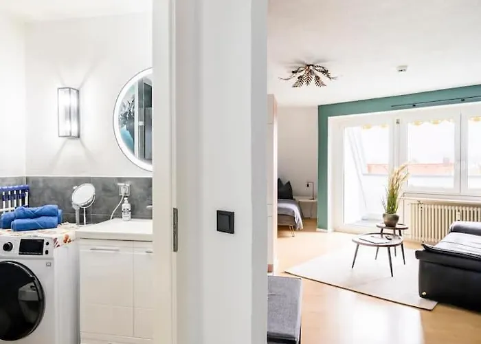 Studio Apart - Kueche - Balkon - Netflix