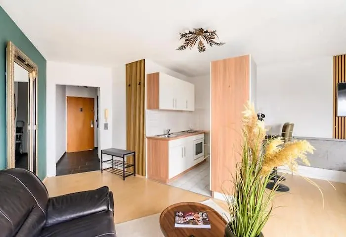 Studio Apart - Kueche - Balkon - Netflix